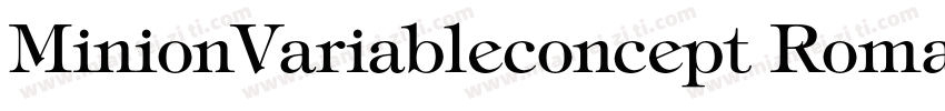 MinionVariableconcept Roman GBpc EU字体转换